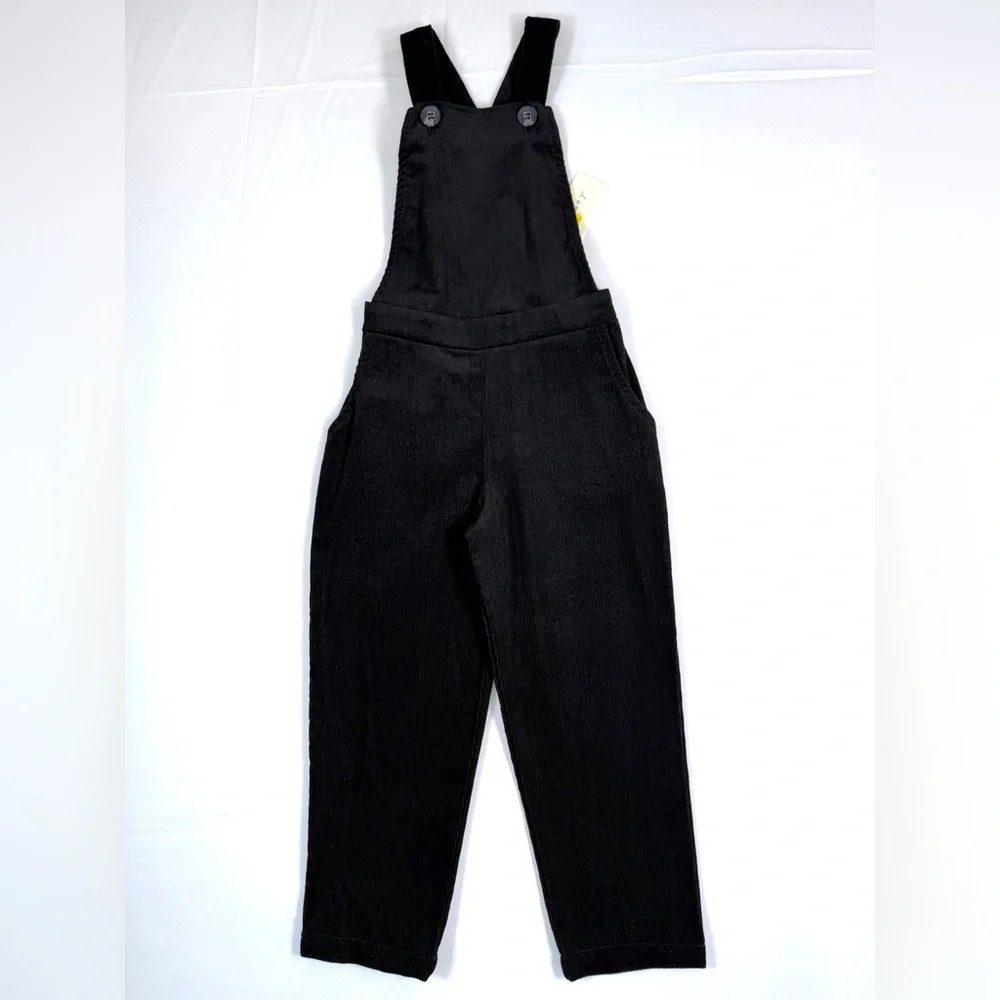 NWT COPPER KEY Girls Corduroy Overall Pants Size 2T Minimalist Everyday NEW